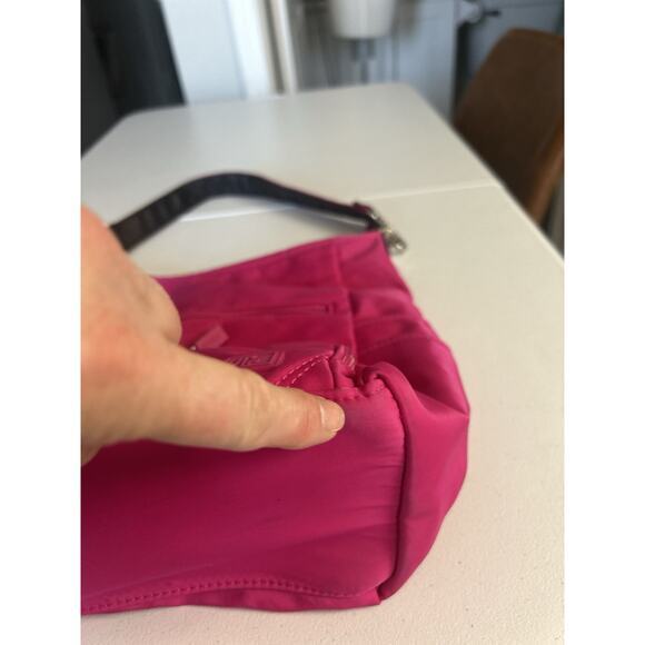IHKWIP The Go Getter Convertable Shoulder Bag MISSING STRAP Ruby Berry - Picture 6 of 8